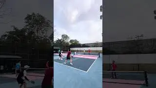 Pickleball 🌤️ #pickleball #reset #driver #volley #shakeandbake