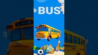 Car, Chair, Fan, Clock, Bus ,Bag & Bottle&ndash; Learn Object Names with Spelling!!