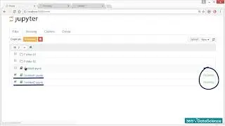 99 Understanding Jupyter's Interface- the Notebook Dashboard (INTRODUCTION TO PYTHON) DATA SCIENCE