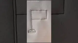 F for Flag Drawing #technique #bangladesh #potaka #flag #creative #art #viral #love
