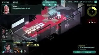 Let's Play Invisible, Inc. - Run #5 - Mission 6 - Double Scanner Action