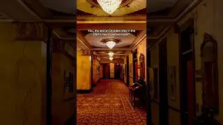 This is the most haunted hotel in America 😳👻 the Pfister Hotel in Milwaukee #travel #usa