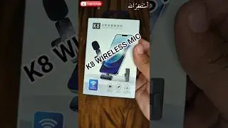 K8 Wireless mic unboxing|| best wireless mic under Rs 1000 k8 Wireless Microphone