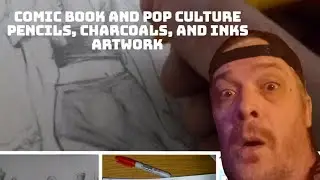 Comic Book and Pop Culture Pencils, Charcoals, and Inks Artwork by Craig DeBoard 