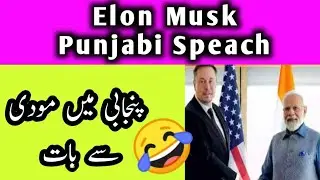 Elon Musk Talking About Modi Funng Punjabi Dubbing | Sher Ali