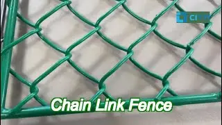30mm-60mm mesh 5ft black chain link fence 6 ft vinyl coated