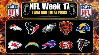 NFL Week 17 Picks! NFL Picks & Predictions 2025