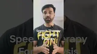 Speech Therapy For Paralysis Patients