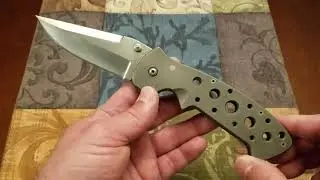 Crawford Custom Knives Kasper Folding Fighter. A standard of excellence.