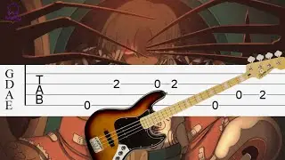 YORUWA HONOKA (Night is Faint) - Eve [Bass Tabs Tutorial]