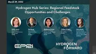 EPRI-H2 Forward Hydrogen Hub Series - Hydrogen Hubs: Regional Feedstock Opportunities & Challenges