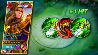 TRY THIS USER LANCELOT 1 HIT BUILD MOBILE LEGENDS🔥🔥