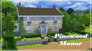Pinewood Manor | The Sims 4: Speed Build