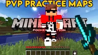 Best PVP Practice Maps for Minecraft Pe || Minecraft PVP Practice Maps 1.21 ! PvP Bot In Pe