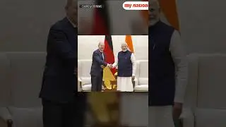 PM Modi Meets German Chancellor Olaf Scholz At His Residence