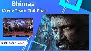 Gopichand Bhima Movie Team Chit Chat | Gopichand Movie | Ravi Basrur | @SakshiTVCinema