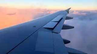 (CVG) - Smooth Evening Landing at Cincinnati RWY 18C - American Airlines A319 - 1/6/26