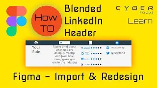 MARKETIZE YOURSELF WITH BLENDED LINKEDIN HEADER IMAGE | REDESIGN ON FIGMA