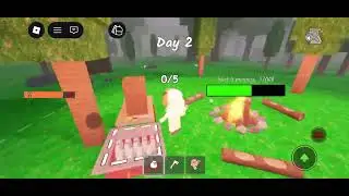 Omg ! Imake the fire 🔥 lvl 6 only on 3 days 🔥🙈 99nights #solo#99nightintheforest #roblox 