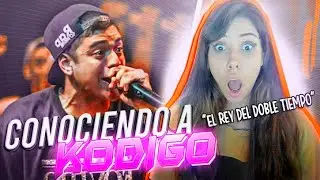 REACCION POR PRIMERA VEZ A KODIGO - LO MEJOR DE KODIGO (Subtitulado) - EL REY DEL DOBLE TEMPO!