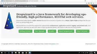 Dropwizard Introduction
