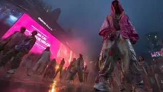 NEON STREET GRIND 🌆🔥 | K-Hip-Hop x Trap Flow in the Rain