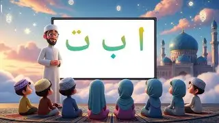 Arabic Letters Song: Alif Ba Ta with Cute Muslim Kids | 3D Animated