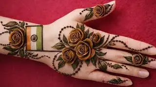 Manta creation  is live 26 january mehendi designs 