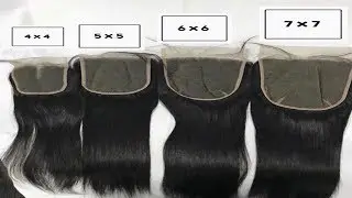 NEW 7x7 Lace Closures FT The Raw Virgin Hair Boutique😍😍