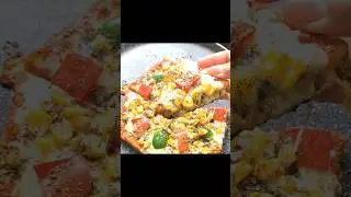 Viral Bread Pizza 🍕😋🔥#recipe #trending #indianfood #viral #nonsubscribers #indianrecipes #cooking