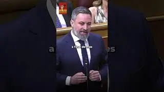 Se&ntilde;or S&aacute;nchez, es un indecente, un corrupto y un traidor | SANTIAGO ABASCAL #vox #politicaespa&ntilde;a