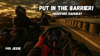 SENT INTO THE BARRIERS at Hereford 🧱💥 | Karting Battle Gets Too Close!