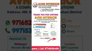 modern home interior ideas 🏡#avniinterior #interiordesign #modernhome #shorts #ghaziabad #pvcpanels
