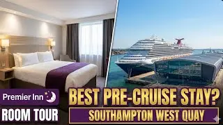 Premier Inn Southampton West Quay Room Tour | Best Pre-Cruise Hotel? REFURBISHED Room tour