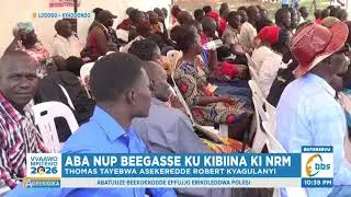 Aba NUP mu Teso Beegasse NRM, Thomas Tayebwa Asekeredde Robert Kyagulanyi