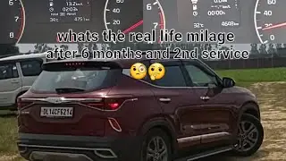 kia seltos 1.5 L4 cylinder petrol  engine real life mileage after 6 months