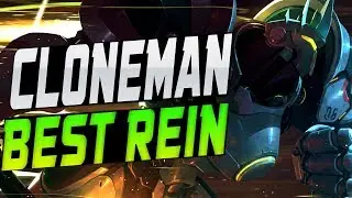 CLONEMAN16 PRO REINHARDT! [ OVERWATCH SEASON 8 TOP 500 ]
