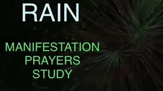 Gentle rain sound for your meditation, relax , for affirmation (listen for 30 days)