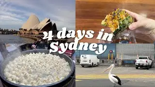 4 days in sydney | enze bakery, vivid sydney, fish market and burwood chinatown night market