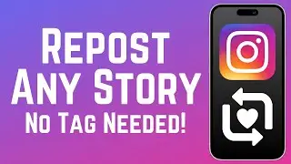 Как сделать репост любой общедоступной истории в Instagram (теги не требуются!)