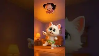 Kucing lucu punya adik #kartunkucing