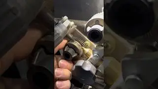 #MIG #welder drive roll alignment is an important step to prevent bird nesting #weld #tipsandtricks