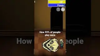 How People Play Sans | Bonetale #undertale #fangame