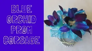 Blue Orchid Prom Corsage Ideas | Corsages Flowers for Dresses in Blues