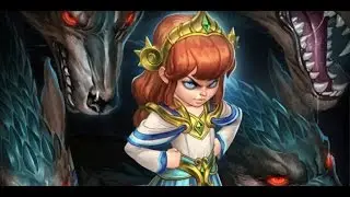Smite arena with Scylla