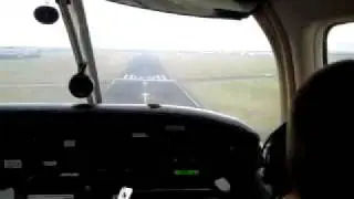 Landing at Gloucester (EGBJ) in a PA28