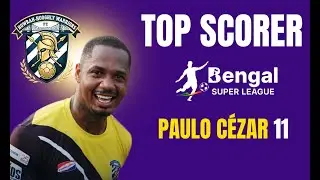 Howrah Hooghly Warriors FC Star Paulo Cezar | BSL Joint Top Scorer (11 Goals) | SSEN