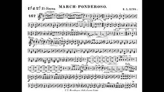 March ''Ponderoso'' - Eb HORN 1&2