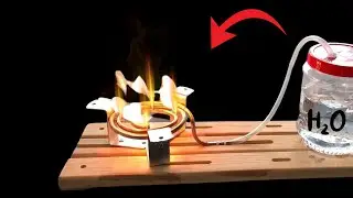Endless Free Energy! DIY 3 in 1 Mini Heating Stove at Home