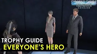 Everyone&rsquo;s Hero | Trophy Guide | Crisis Core FF VII Reunion  شرح